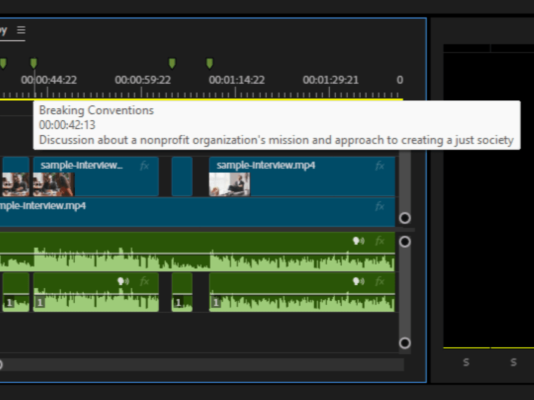 TalkTrack API demo screenshot